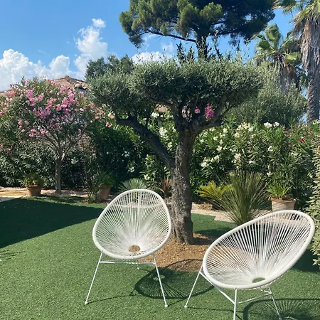 Jolie Maison Cosy Vue Golfe De Saint Tropez Feriehus Gassin